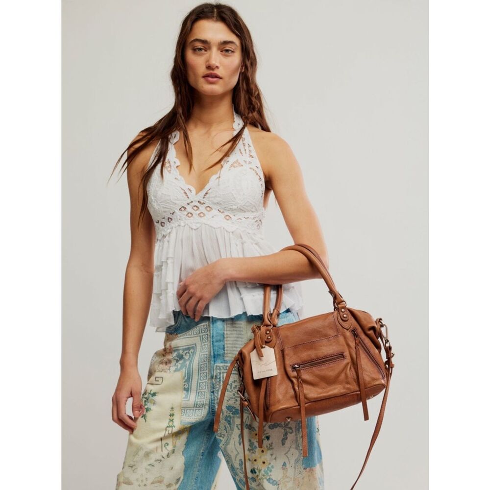New Free People We The Free Saddle Baby Emerson Tote Bag